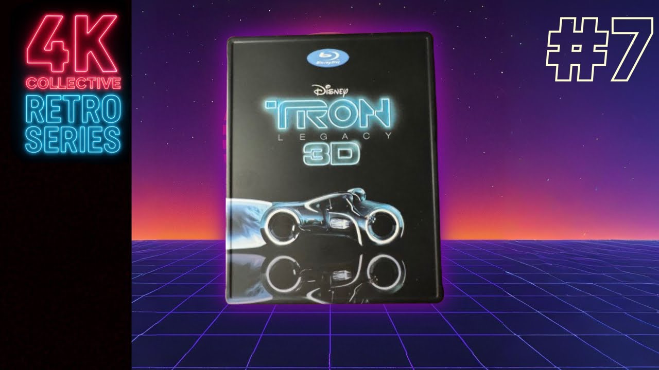 Retro Series - Episode 7 | Tron Legacy 3D Blu-Ray Viva Metal-Box from Australia