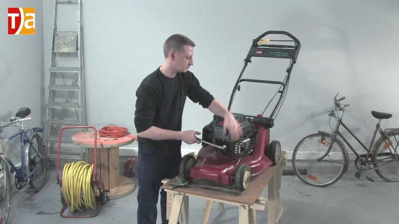 Het jaarlijks onderhoud van je grasmachine