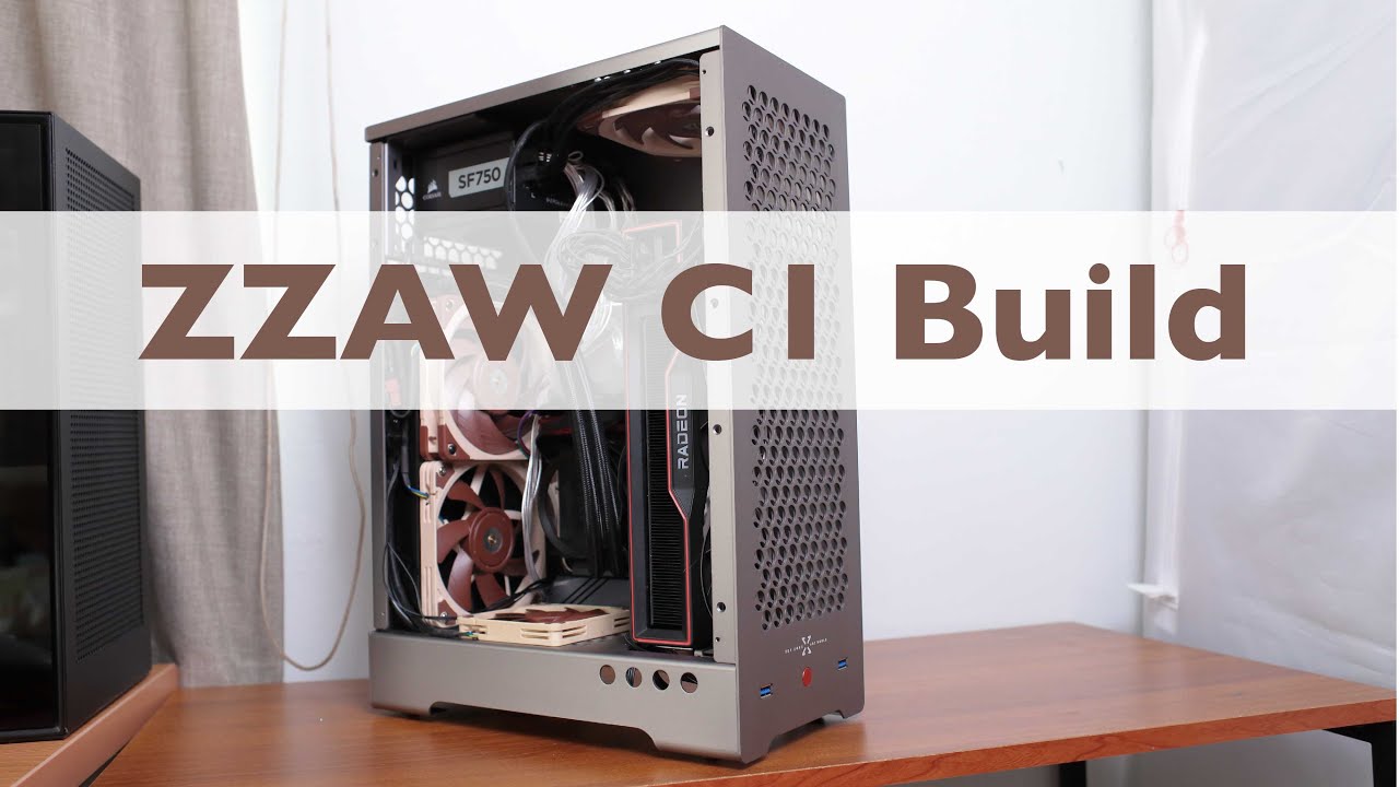 22升直立式M-ATX機殼 ZZAW C1組裝