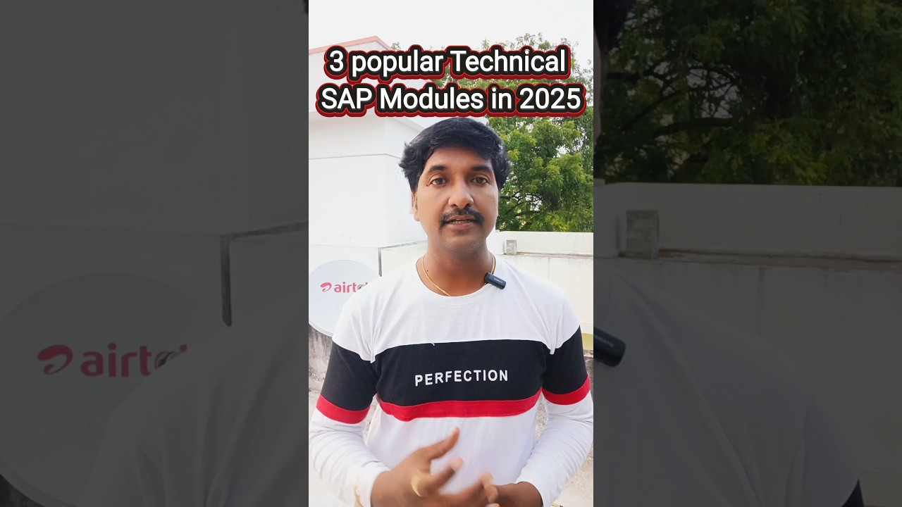 best SAP technical modules