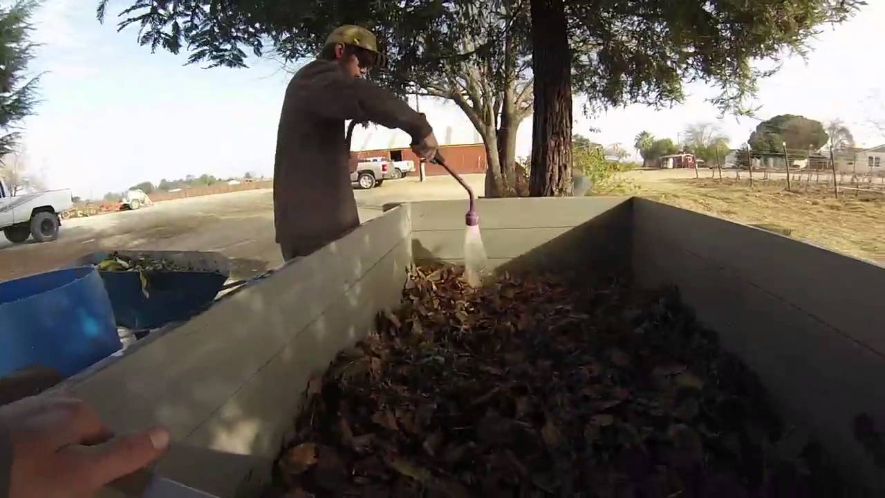 Worm Composting System by First Generation Farmers