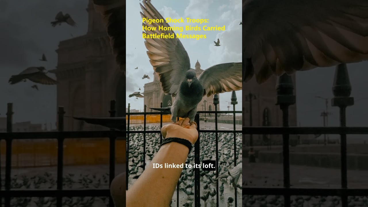 Pigeon Shock Troops: How Homing Birds Carried Battlefield Messages