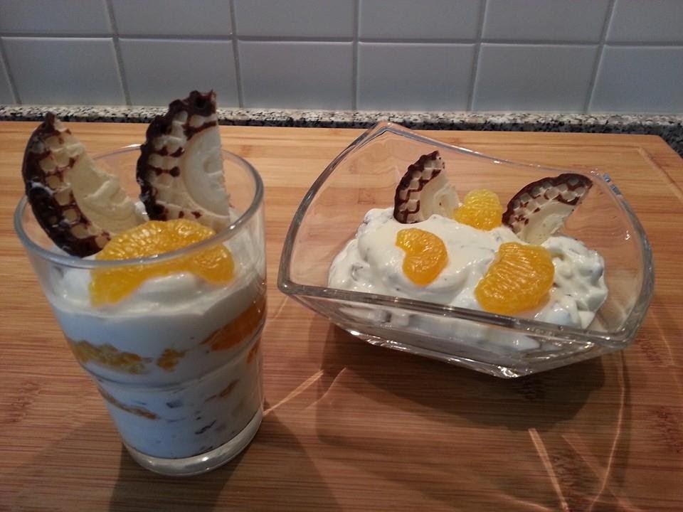 Thermomix TM 31 Schokokuss Mandarinen Dessert