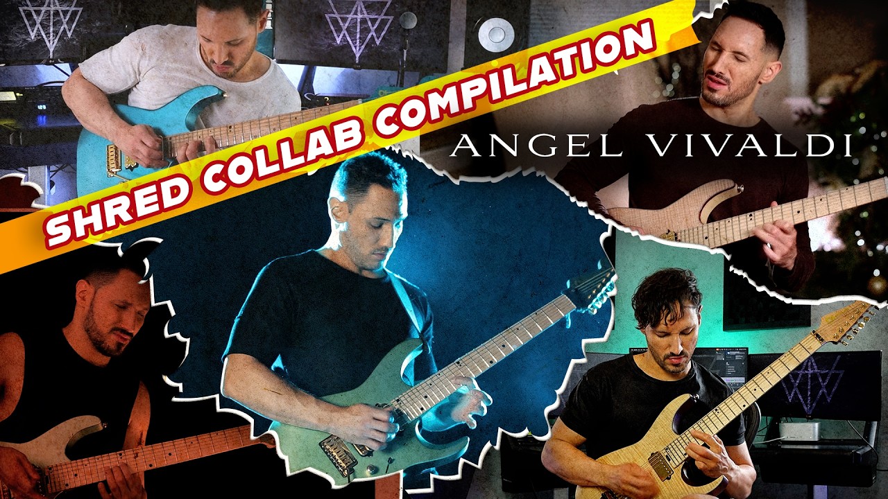 Angel Vivaldi - biggest shred collab solos
