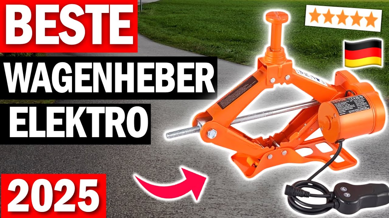 ELEKTRISCHE WAGENHEBER kaufen: Top 3 elektrische Wagenheber 2026 im Vergleich!