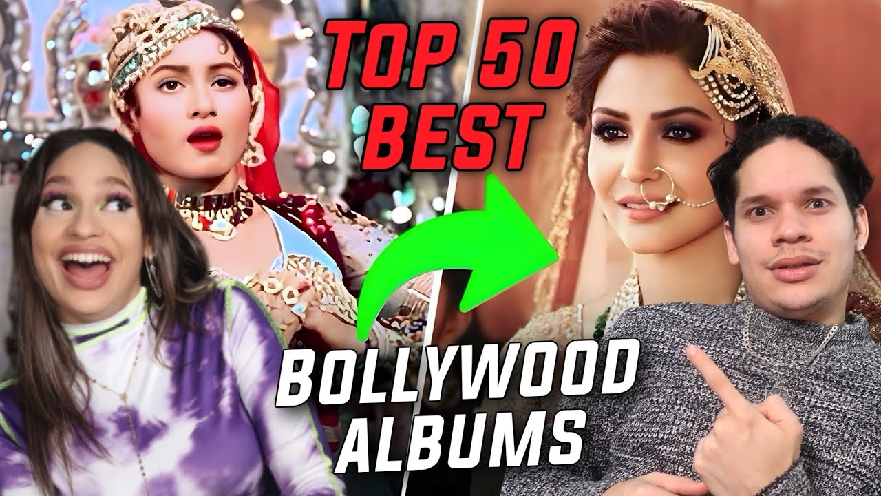 Waleska & Efra react to 'Top 50 Bollywood Album Of All Time 1960 - Now!