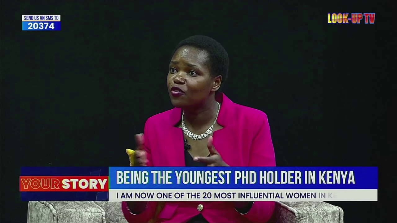 YOUR STORY 🔴: DR. PURITY NGINA -BEING THE YOUNGEST PH.D. HOLDER IN KENYA