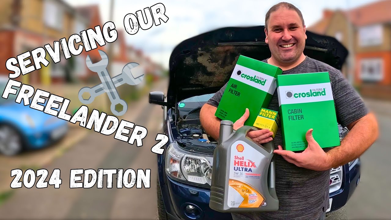 Servicing Our Land Rover Freelander 2 - Oil Change & New Oil, Air And Pollen Filter. 🔧🚗