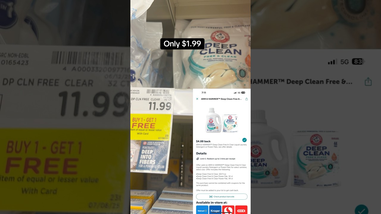 Stock up deals at Kroger 