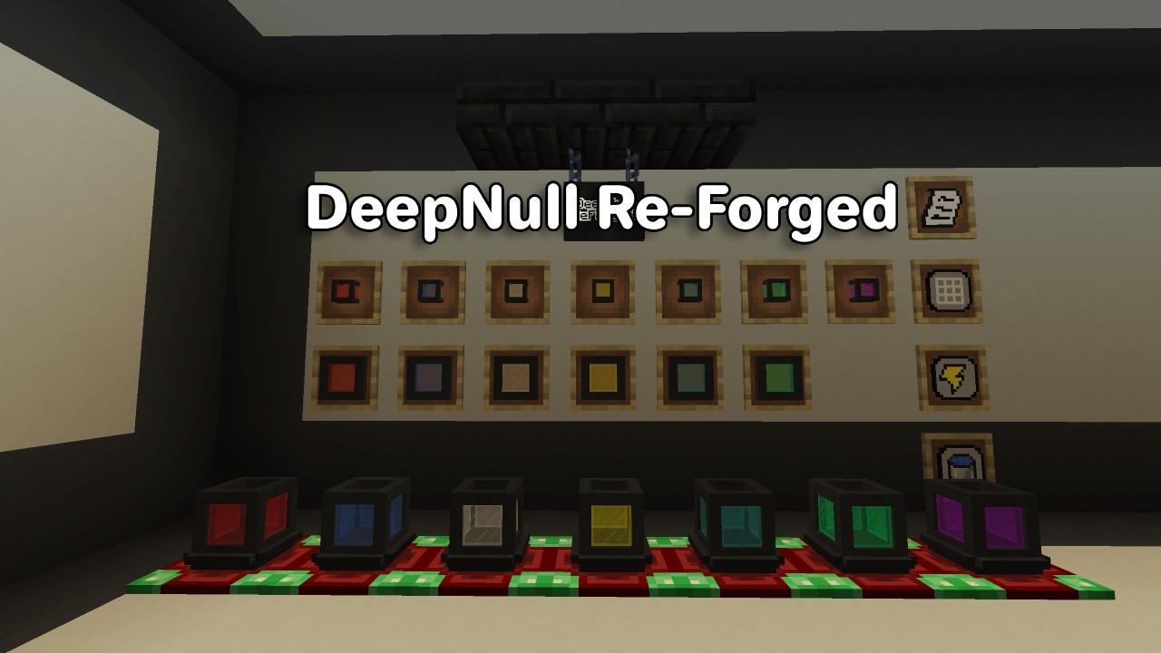 DeepNull ReForged Mod Showcase for Minecraft 1.21.1 (DankNull)