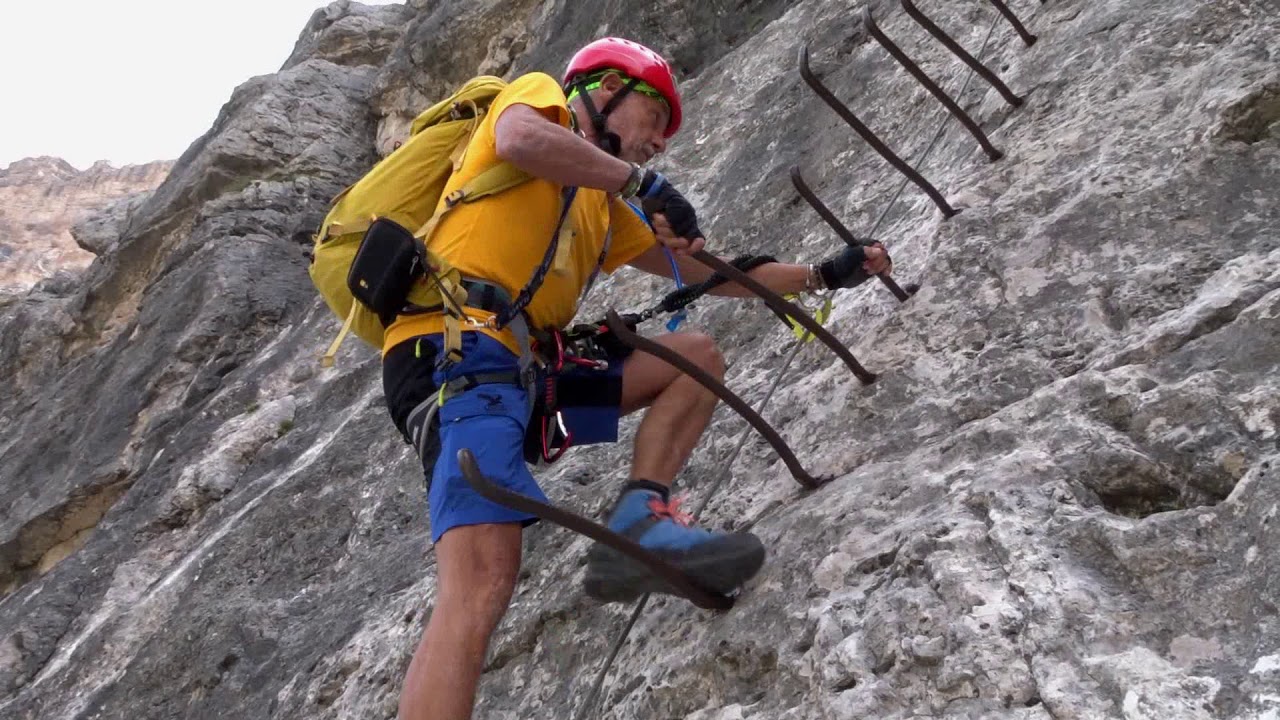 ferrata SCALA del MINIGHEL - TOFANA di ROZES