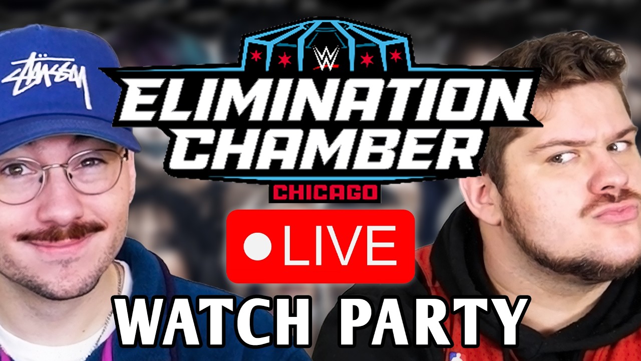 WWE ELIMINATION CHAMBER LIVE WATCH PARTY! w/ @johnmoonsault & @Jimmy From The Q