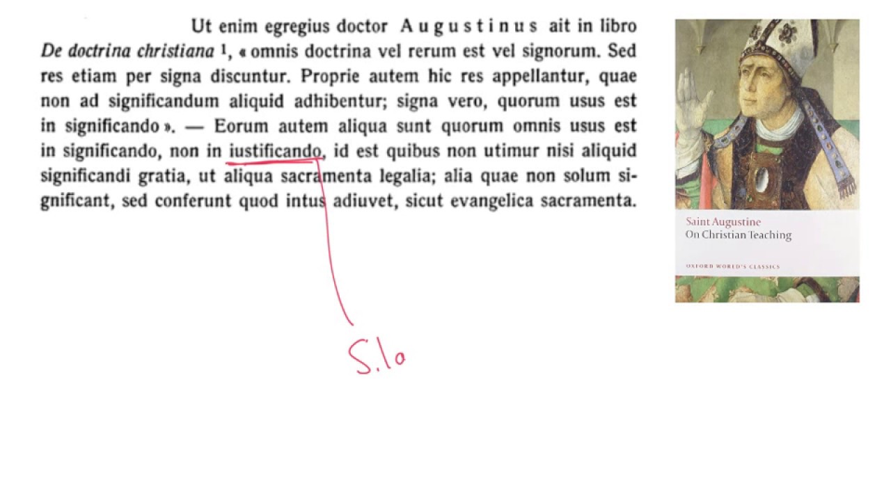 LatinPerDiem Latin Lessons: Peter Lombard, Sententiae 2