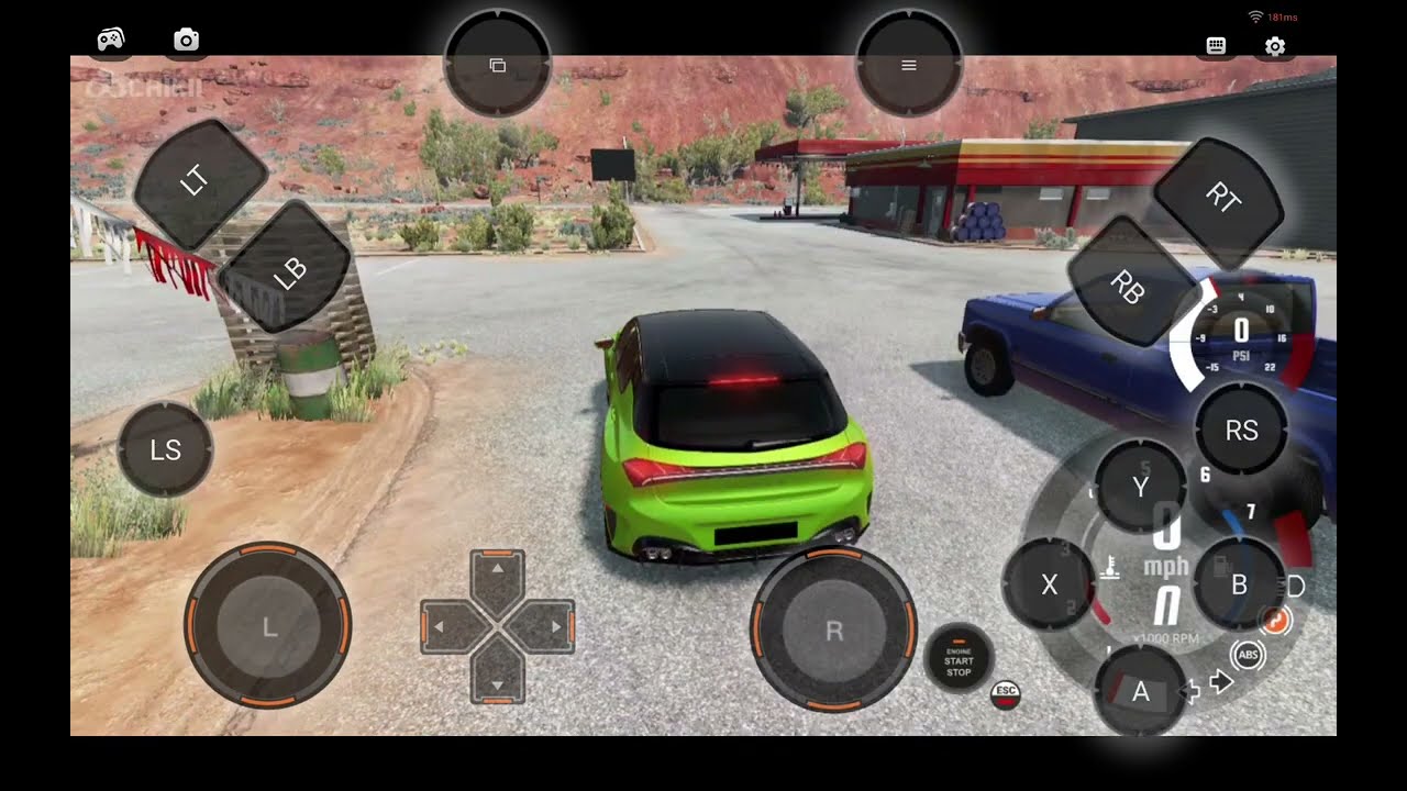 BeamNG DRIVE Chikii Emulator Android Gameplay Tablet