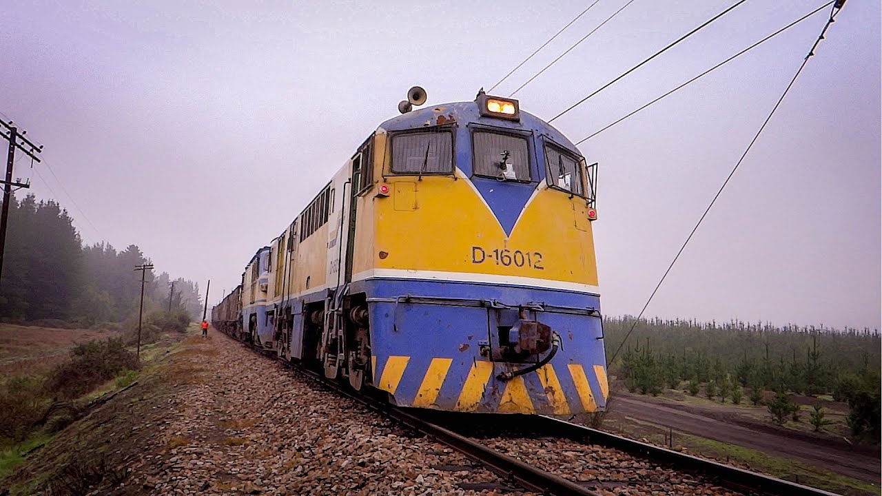 La locomotora más ruidosa de Chile - Viaje en cabina.