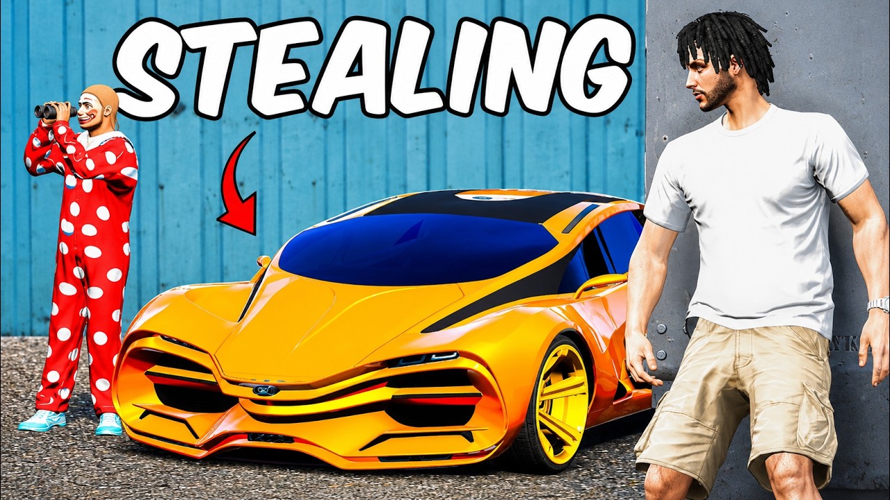 Stealing Back the Stolen Futuristic Car in GTA 5 RP