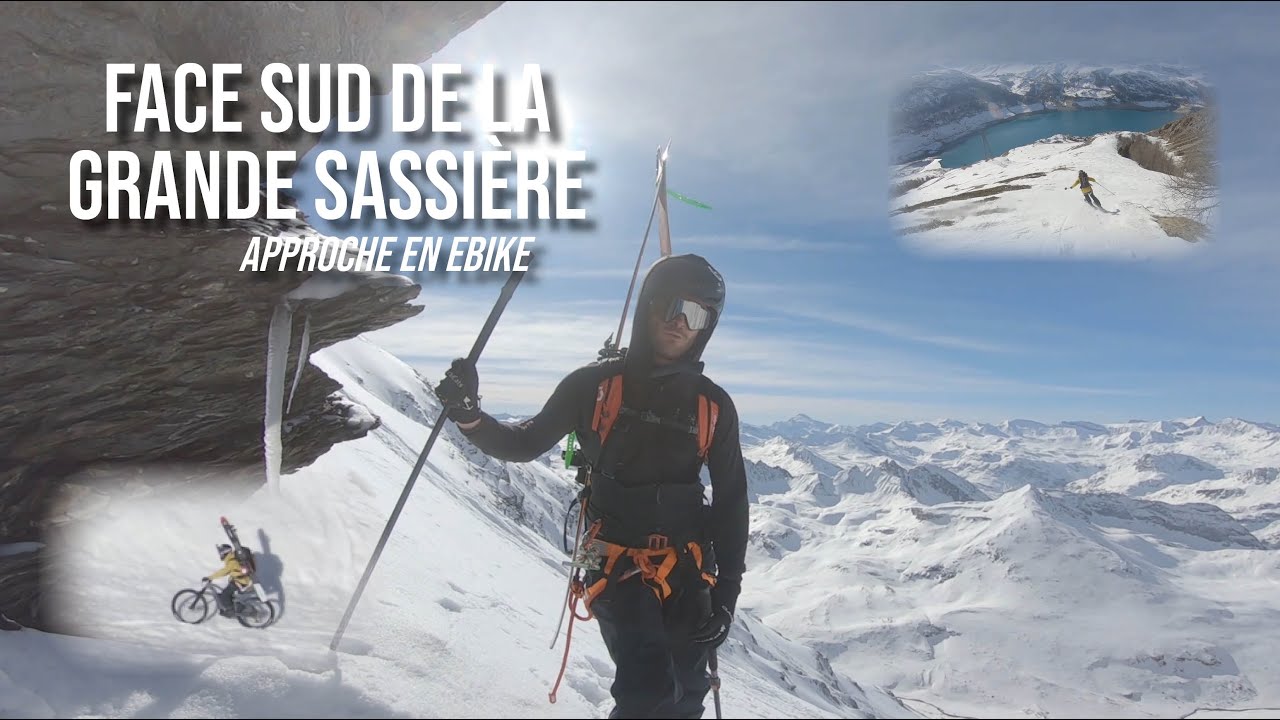 Face sud de la Grande Sassière, cette fois ci c'est la bonne, ou presque ....