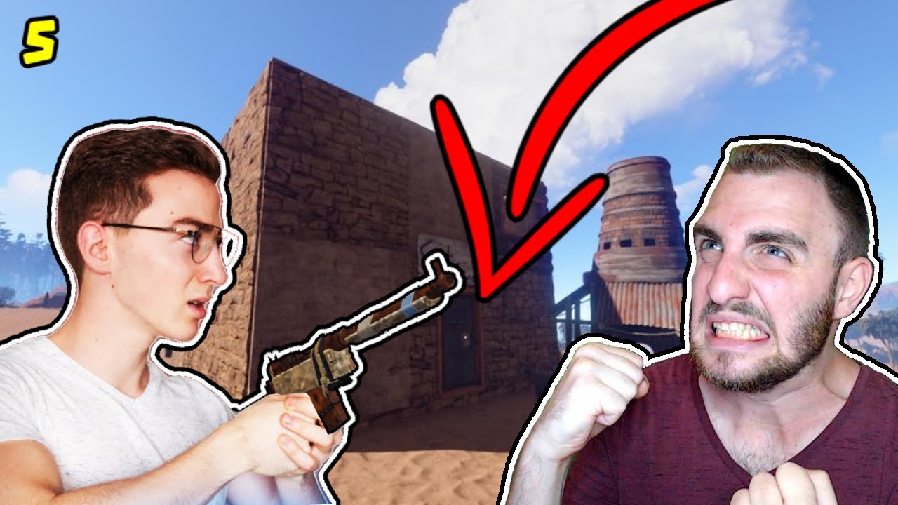 פתחנו מלחמה?! ראסט יוטיוברים פרק 5 עם @NonStopGaming