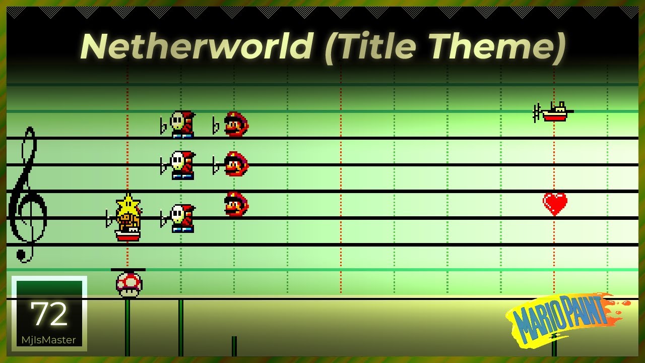 Netherworld: Title Theme - Mario Paint Composer