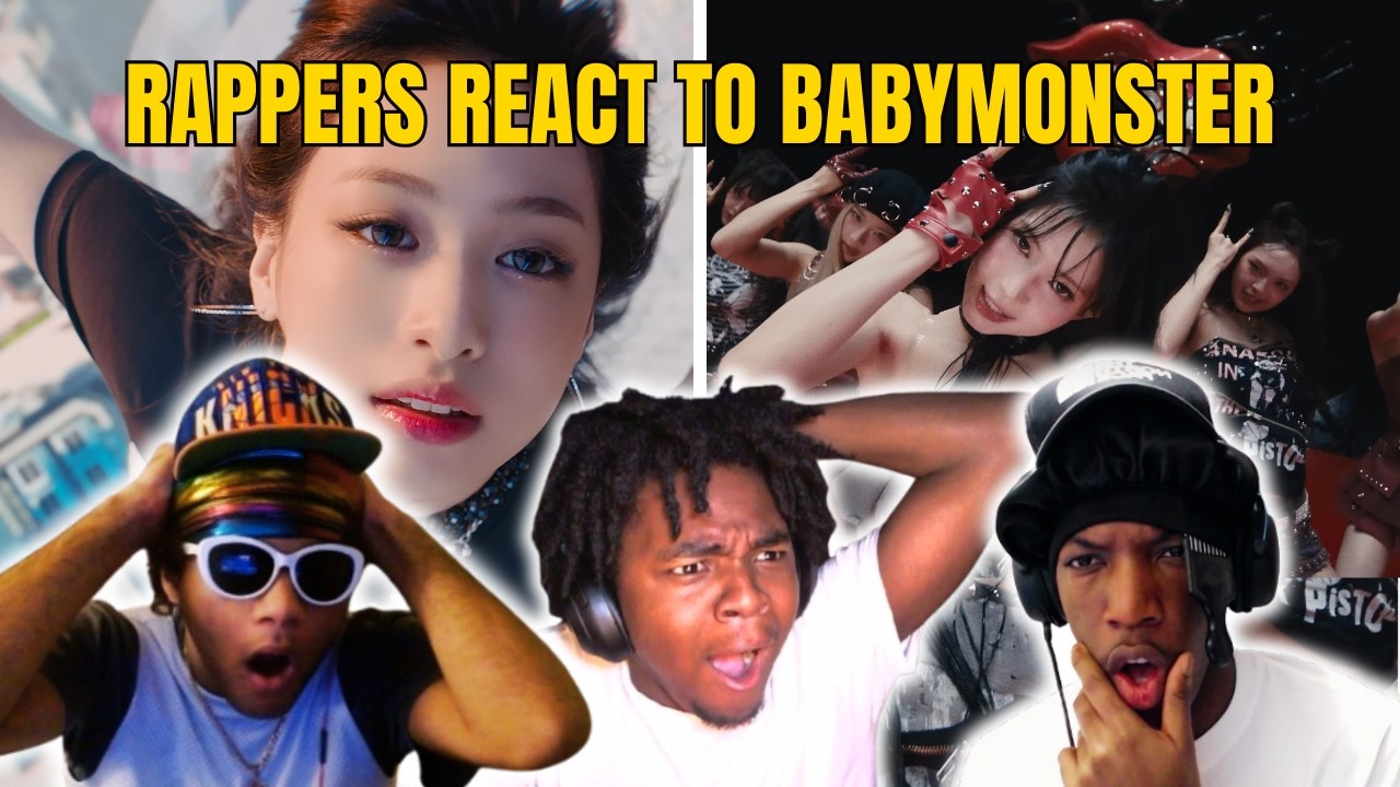 RAPPERS REACT TO BABYMONSTER 
