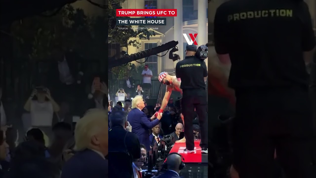 From Oval Office To Octagon | Trump Hosts UFC Freedom 250 At White House | VERTEX