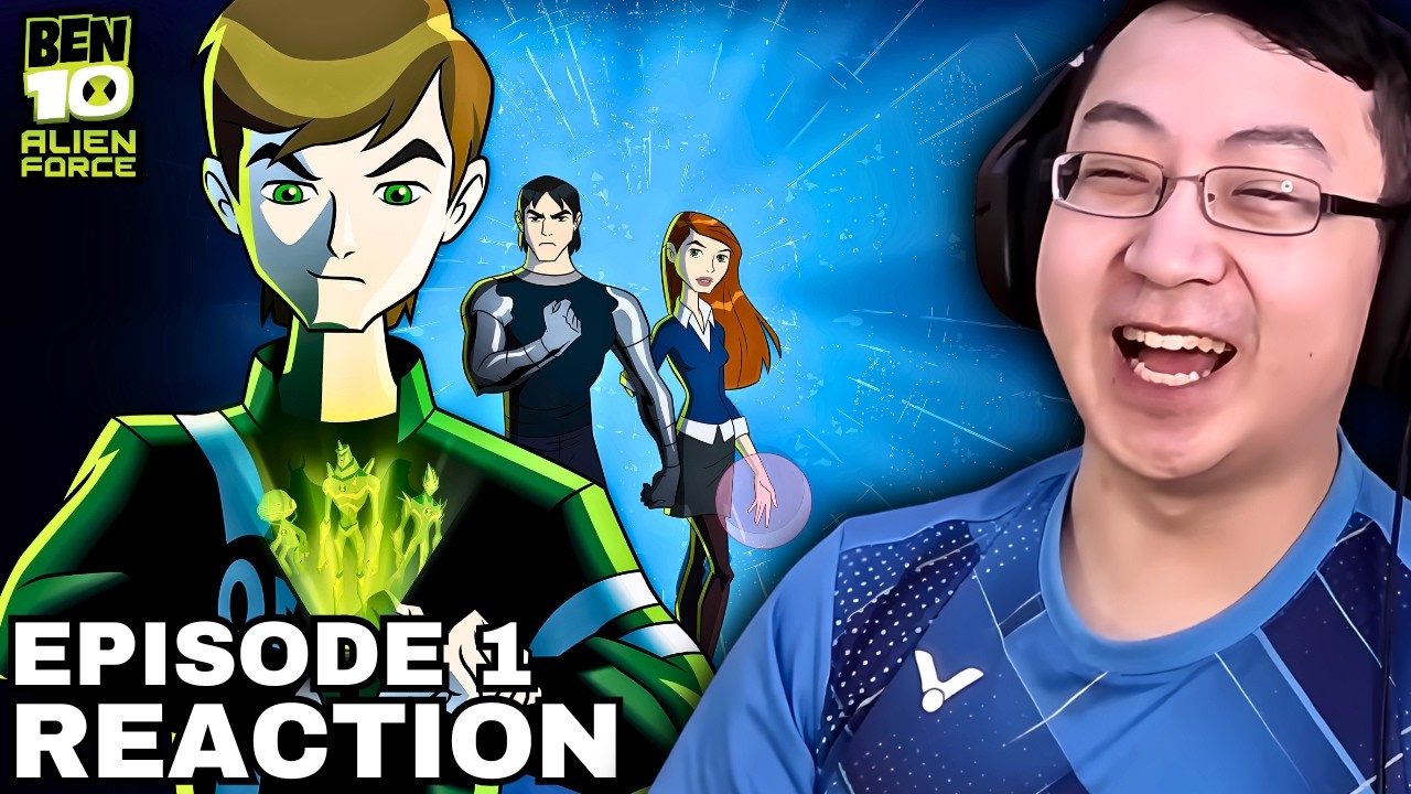 INSANE GLOW UP FOR EVERYONE!! | FIRST TIME WATCHING BEN 10 ALIEN FORCE EPISODE 1 REACTION