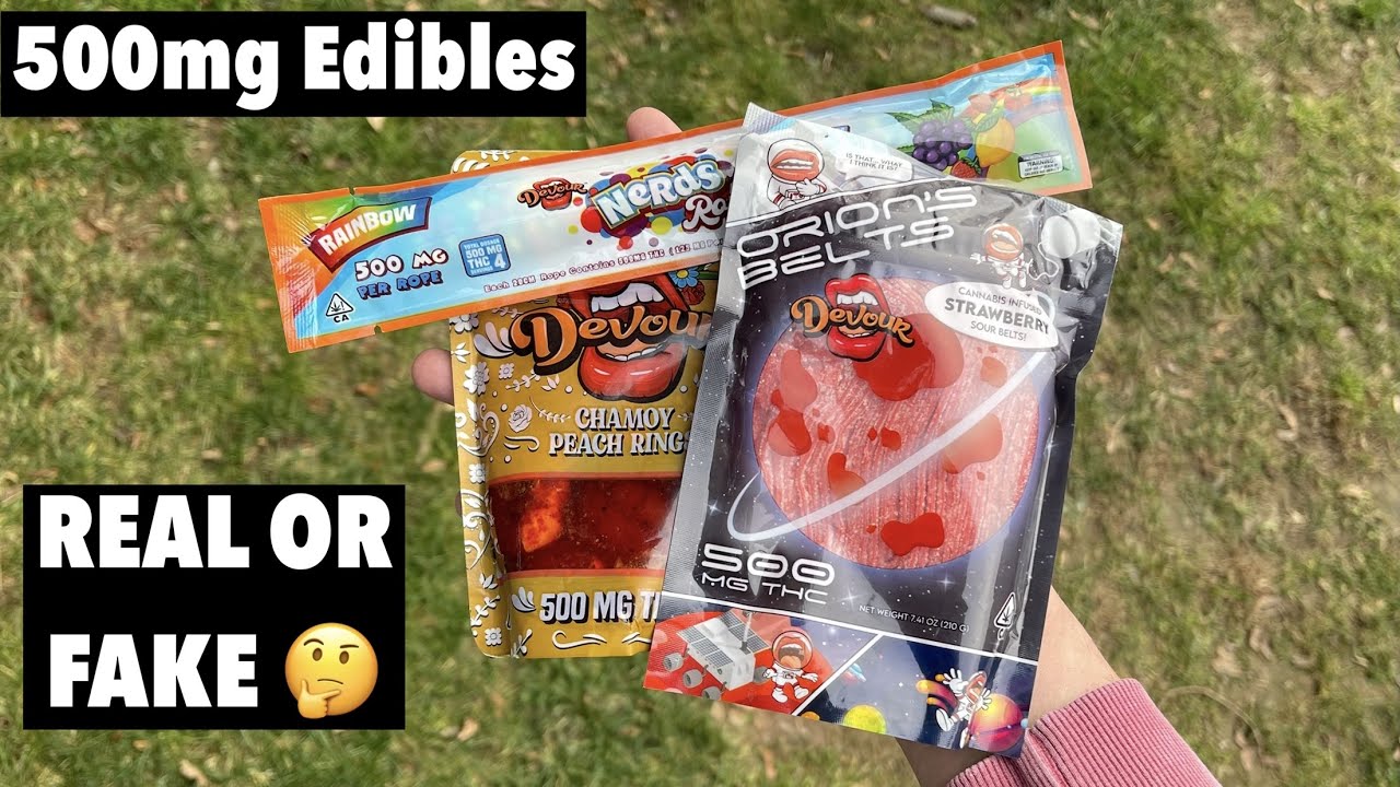 Exposing FAKE Edibles |   500mg Devour Edibles | REAL OR FAKE?