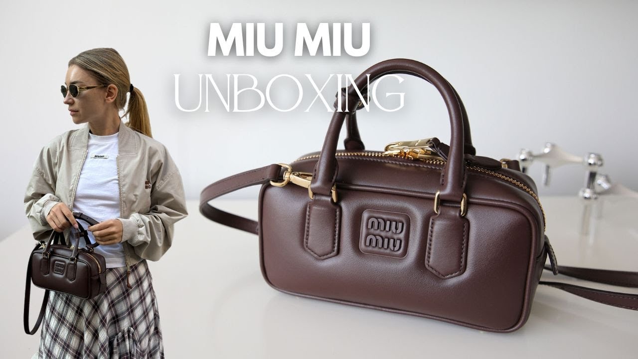Miu Miu Arcadie Bag Unboxing 2024 | Trendiest Color of This Season