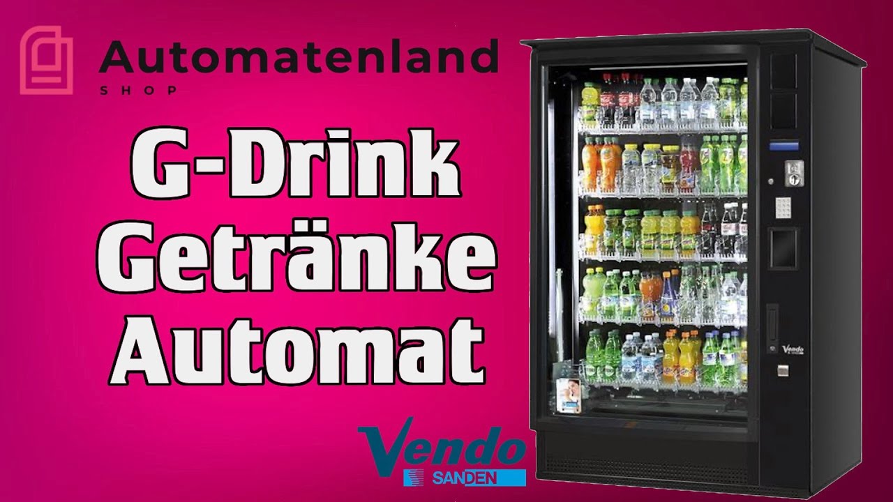 Vendo G Drink Getränkeautomat kaufen   Automatenland