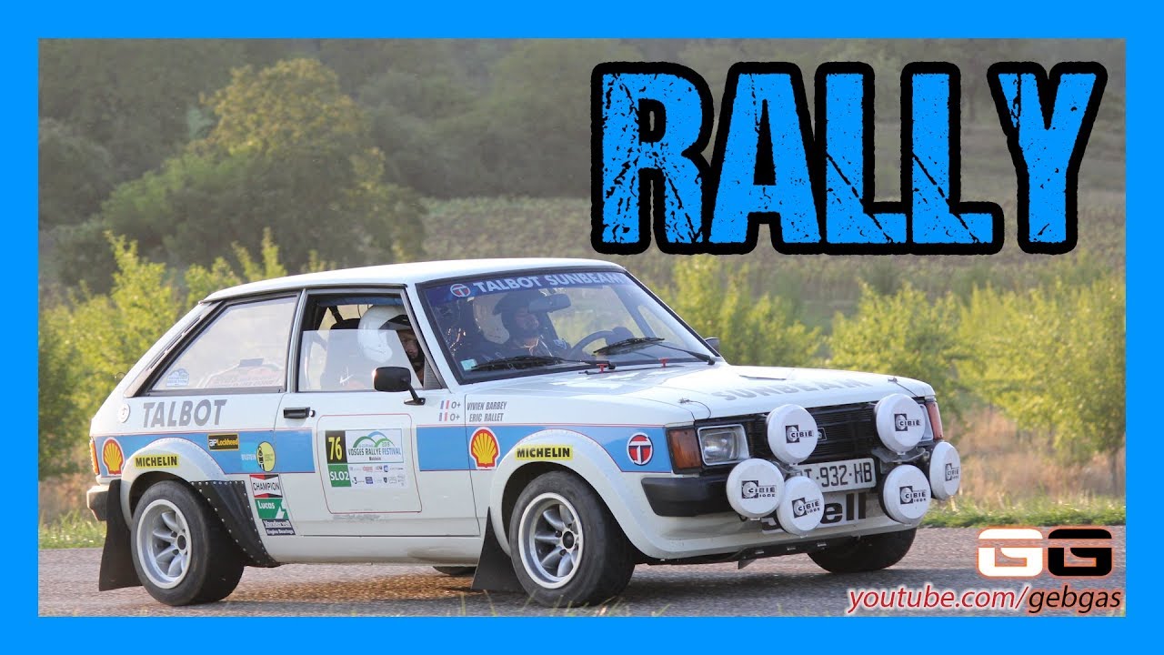 Talbot Sunbeam Lotus - Eric RALLET - RALLY - 2019 - Vosges Rallye Festival + Vivien BARBEY