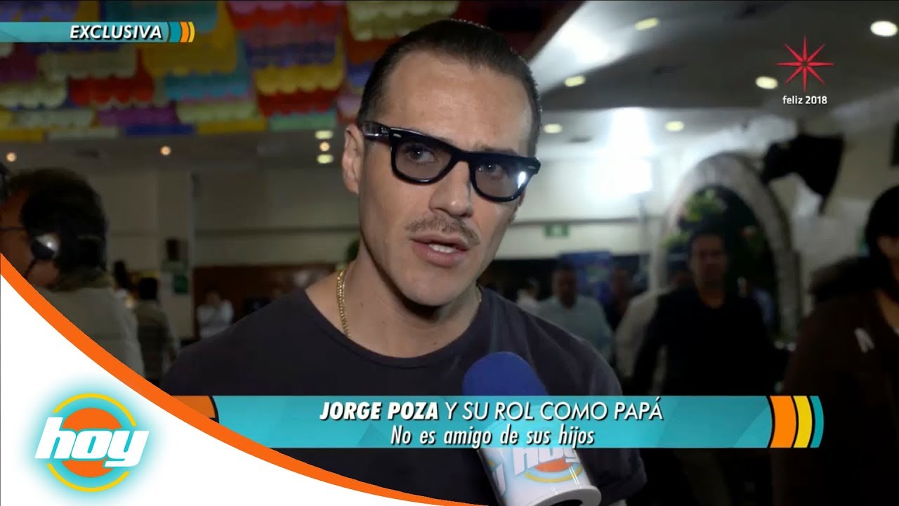 Jorge Poza niega ser amigo de sus hijos | Hoy
