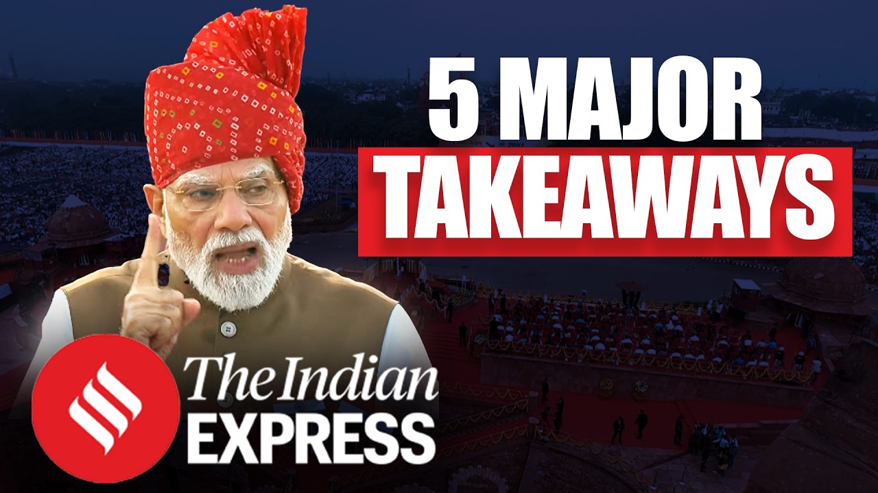 PM Modi&rsquo;s Independence Day Speech 2026: 5 Major Takeaways | Modi Independence Day Speech