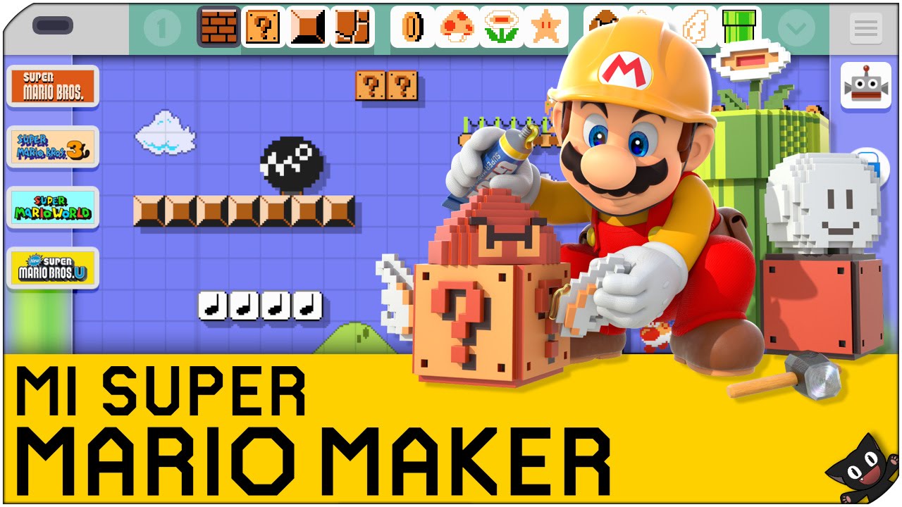 #MiSuperMarioMaker 01 - Las bases | Super Mario Maker