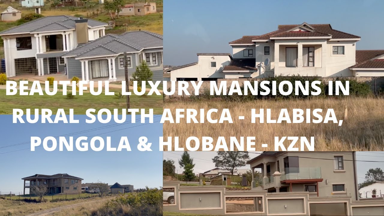 Beautiful Luxury Mansions in Rural South Africa   Hlabisa,Pongola & Hlobane  KZN