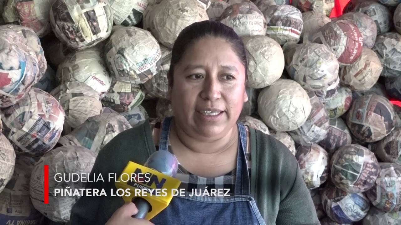 Piñateros inician desde Julio con la elaboración de piñatas