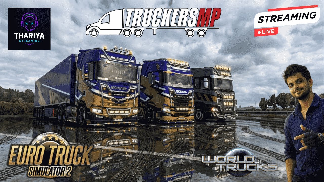 කාලෙකින් පාරට | Euro Truck Simulator 2 Sinhala Live Gameplay | TruckersMP with Friends (2026)