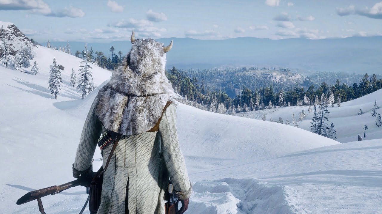 ► Red Dead Redemption 2 PC 4K | Snowy Mountains Gameplay ✪ MAX ULTRA Settings  🔥 RTX&trade; 2080 Ti