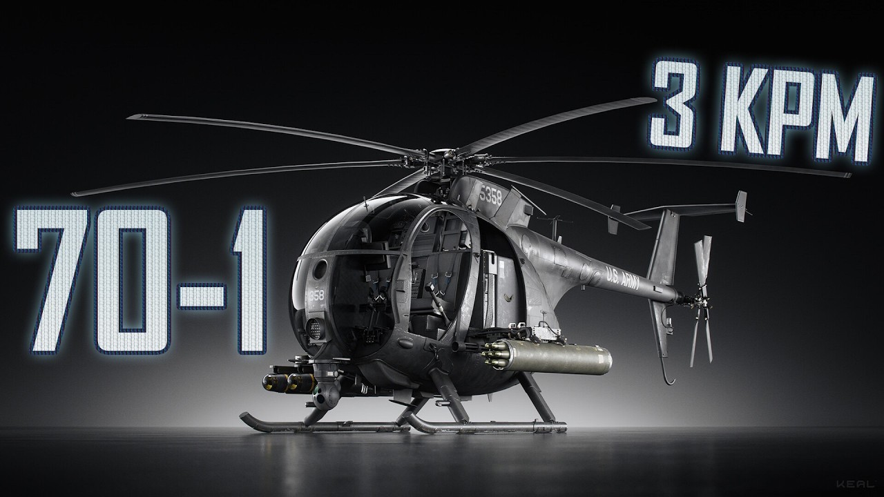 AH-6 Little Bird Concentration | 70 kills | BATTLEFIELD 6