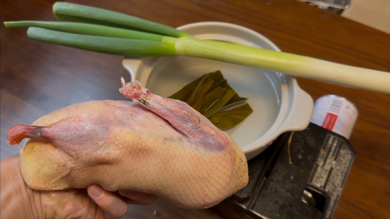 【ジビエ】マガモで鴨ネギ鍋やったら美味すぎた