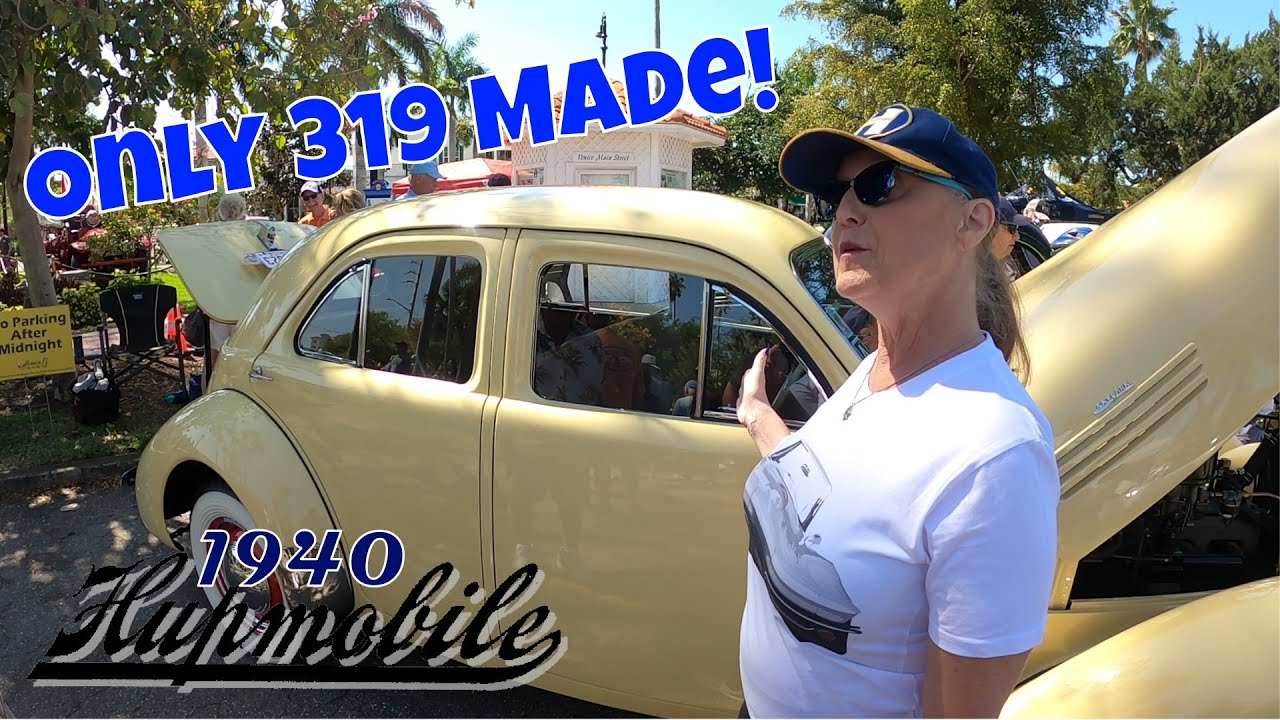 ONLY 35 EXIST! 1940 Hupmobile.