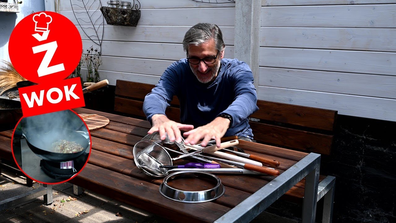Das (bißchen) brauchst du an deinem Outdoor - Wok