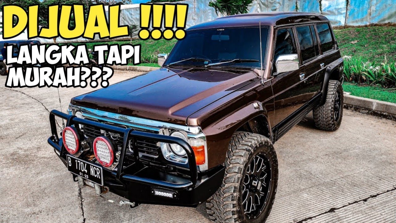 Mobil Langka dan Gagah Harga Murah Nissan Patrol Y60 ex KTT 081287831545