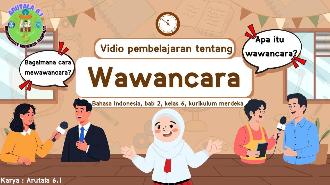 Bahasa Indonesia materi wawancara kelas 6