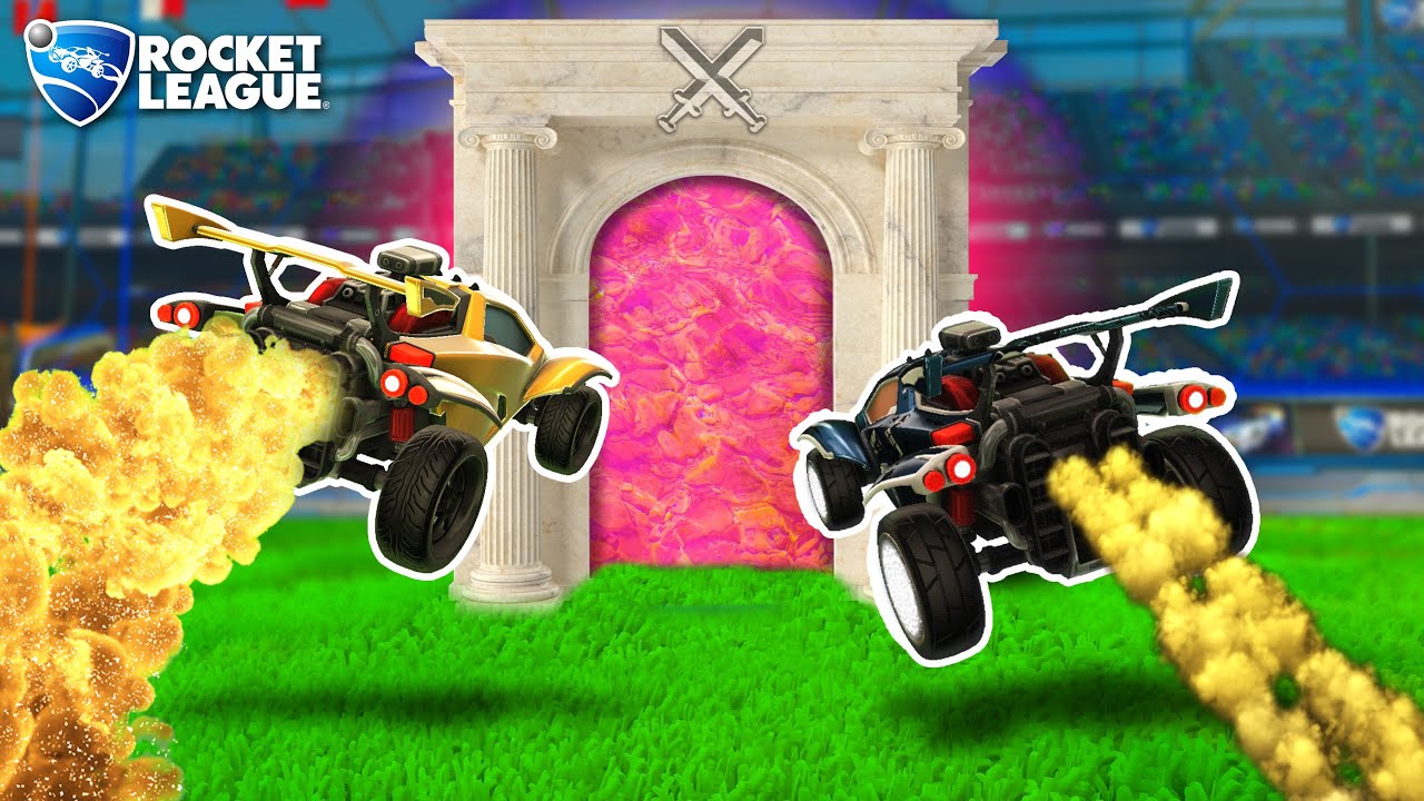 Rocket League if it were Super Mario Party Minigames