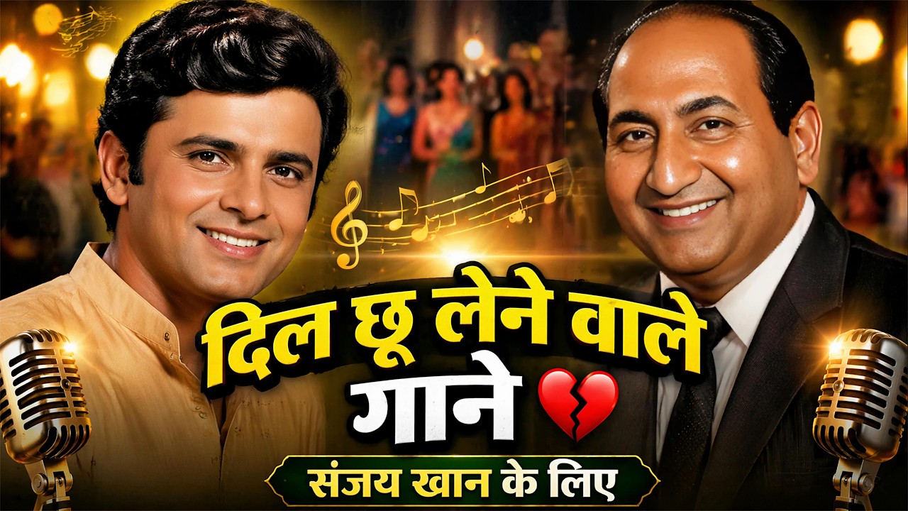 रफ़ी साहब के नग्में — संजय खान के जलवे | Mohammed Rafi × Sanjay Khan
