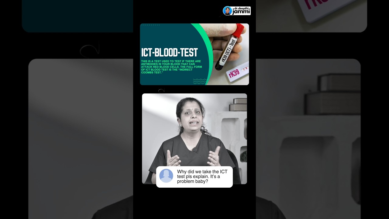 ICT test - Why it is done? #shorts #pregnancy #icttest