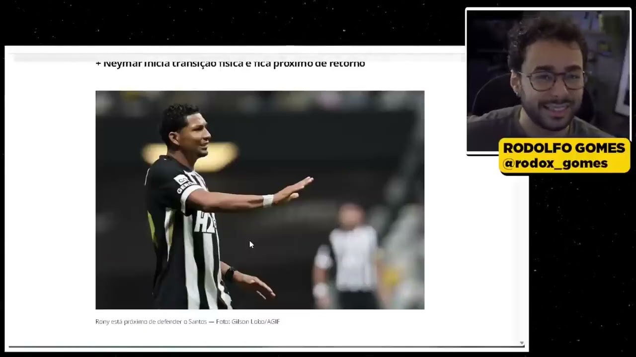 Santos contrata Rony