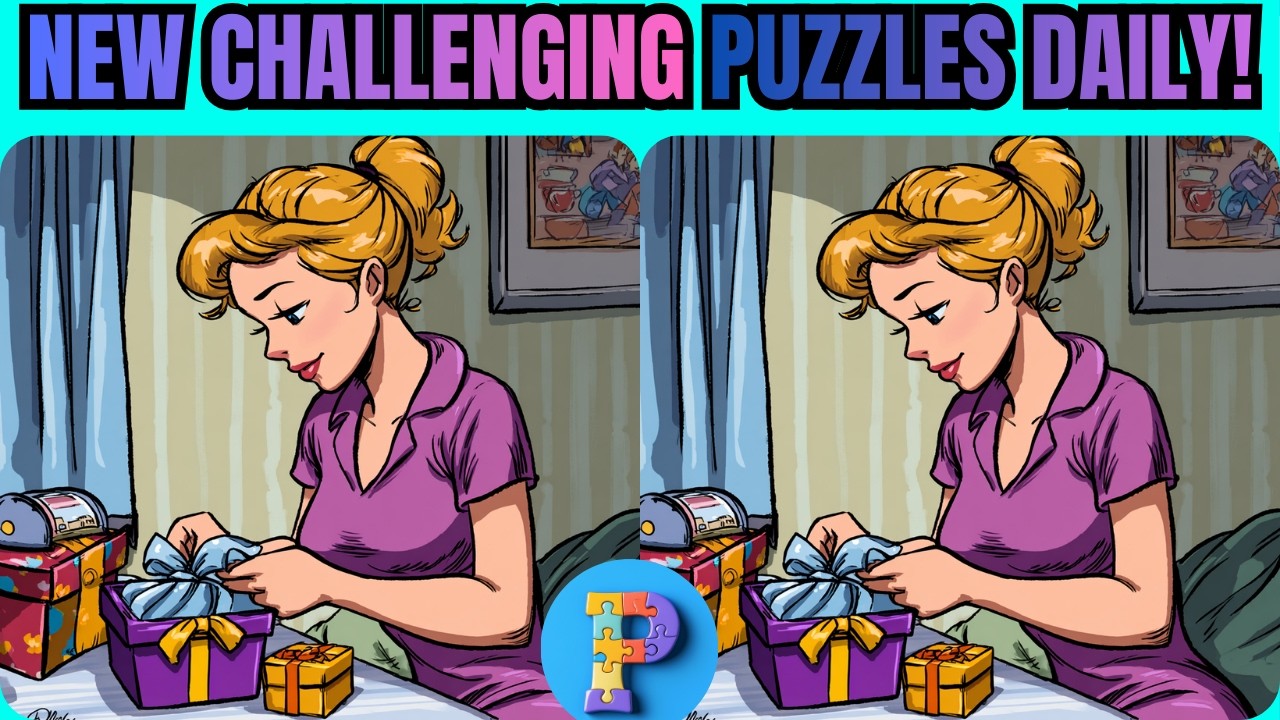 These Puzzles Will Stump You! 🧩Spot The Difference!🧩 Can you find all five?