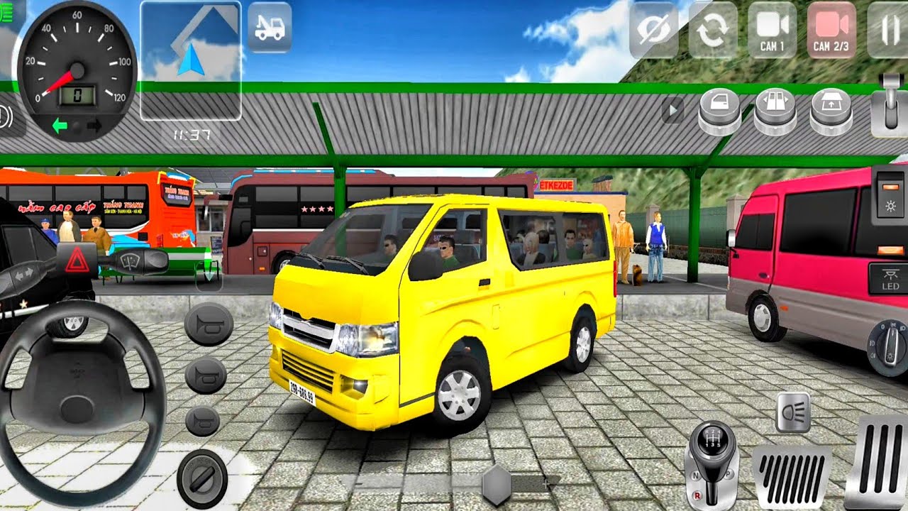Minibus Simulator Vietnam GamePlay - Passenger Van Driving Game 2026 - Android GamePlay