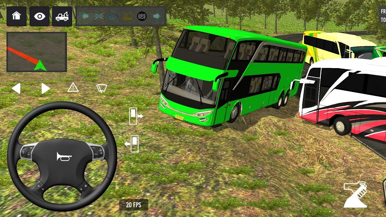 🤪Bus simulator indonesia ll new euro coach bus simulator indonesia l 💥#bussimulatorindonesia #games 